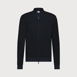 Blue industry de full-zip cardigan |