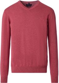 Casamoda pullover v-hals fresh brick