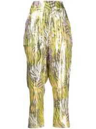 Hayley menzies metallic broek - groen