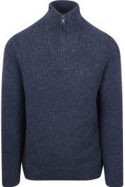 Mcgregor half zip trui lamswol blend navy