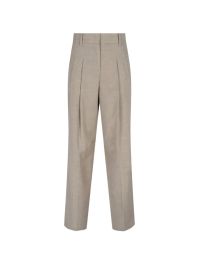 The frankie shop gelso geplooide broek - beige