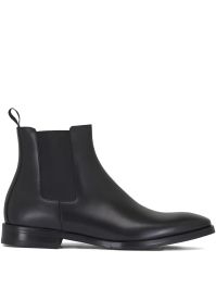 To boot new york christophe leren chelsea laarzen - zwart