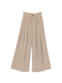 Uma wang poetic geplooide broek - beige