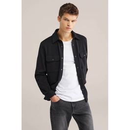 We fashion overshirt zwart